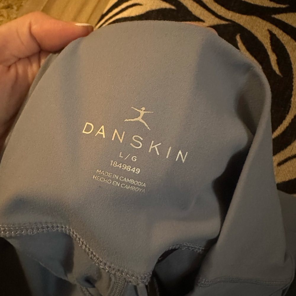 Danskin Slate Blue Leggings - Picture 3 of 4